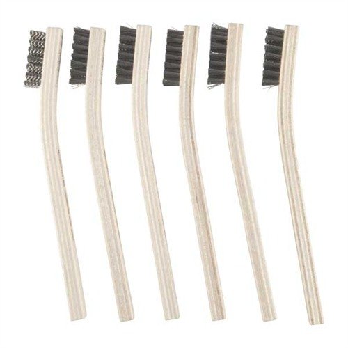 Brownells Gunsmith Heavy Duty Brush Ss Wire Crimpled 6 Pack