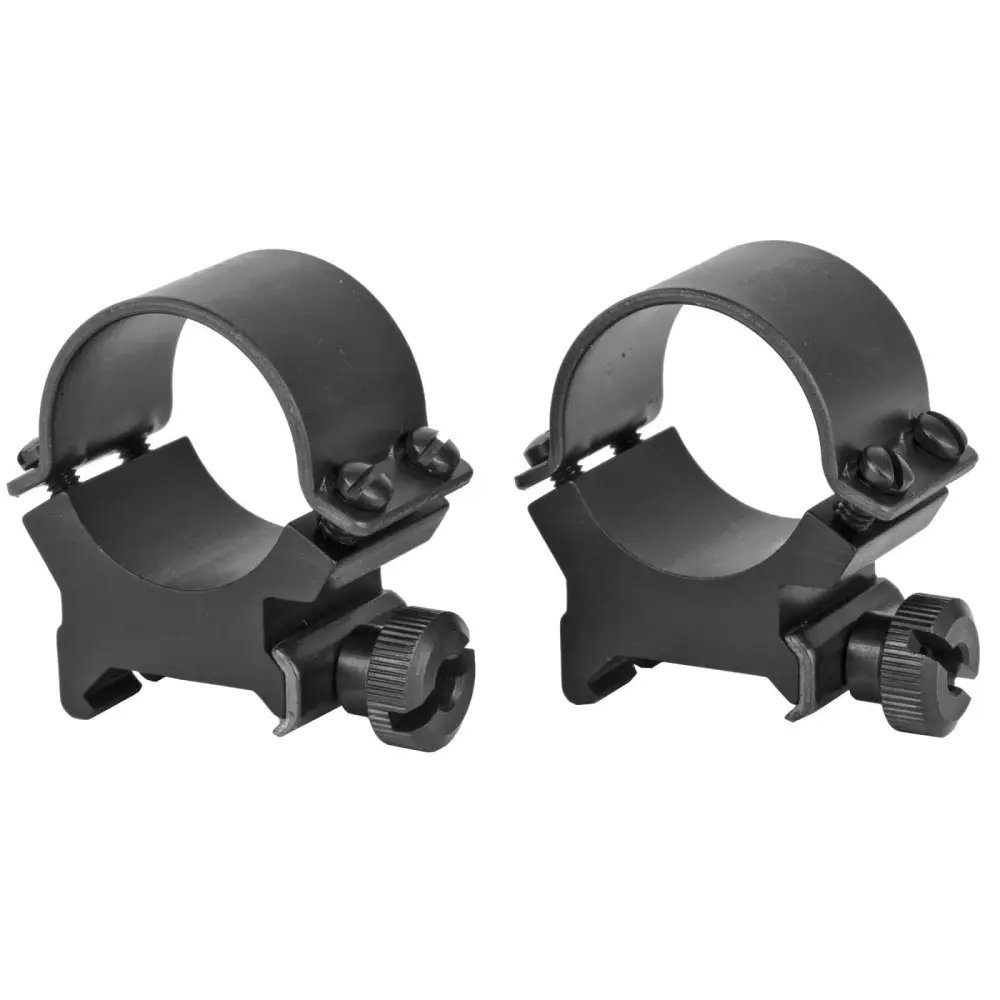 Weaver 49164 Sure Grip Detachable Rings 1 in Matte Black High - Weaver - 1"