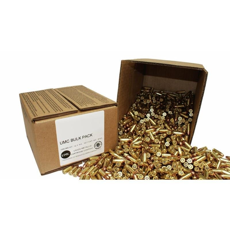 Remington 23649 UMC 45 ACP 230gr FMJ Ammo 835fps 500ct Bulk - Remington Arms Company, LLC - 45 AUTO
