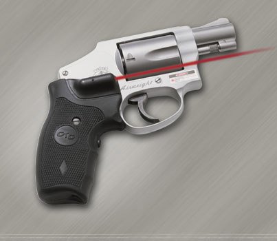 Crimson Trace 011150 LG-305 Lasergrips Red Laser for S&W J-Frame Revolver - Crimson Trace - 0.50" AT 50 FT