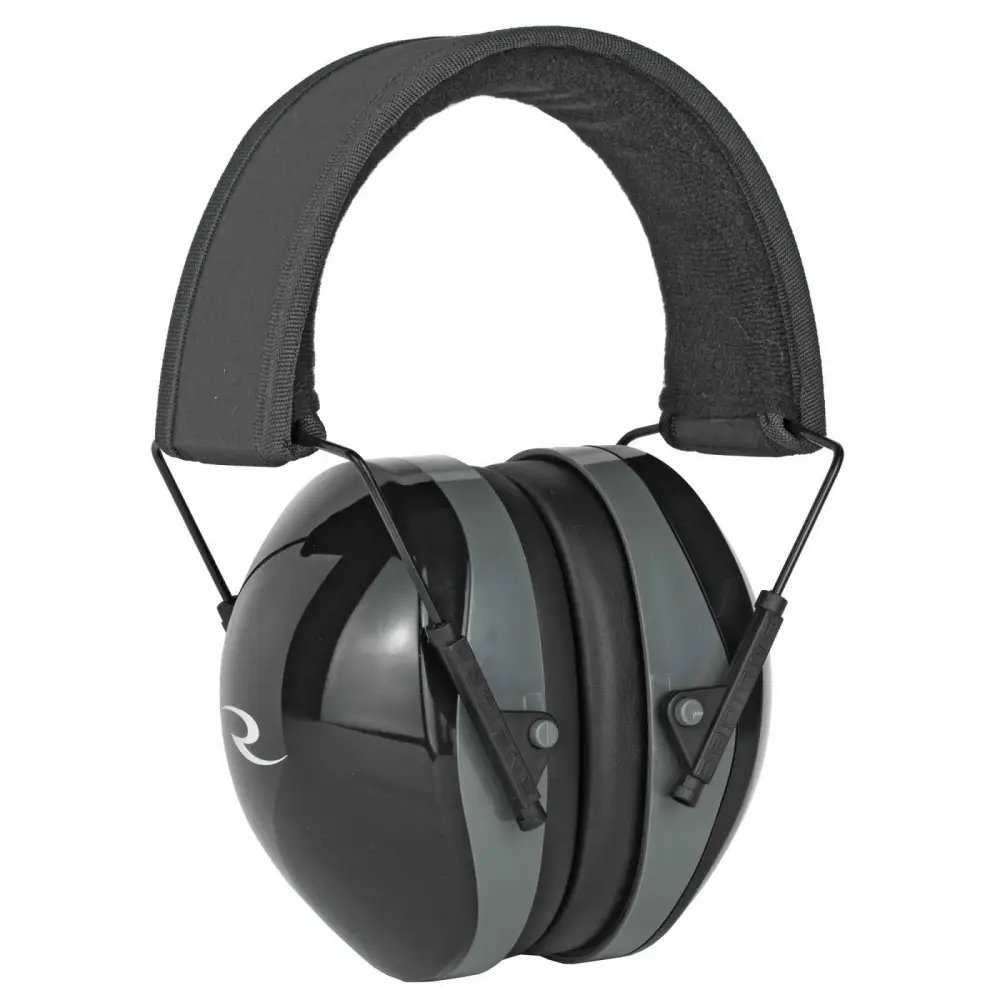 Radians TR0160CS Earmuff 29 dB Adjustable Black Gray 1 Pair - Radians - BLACK/GRAY