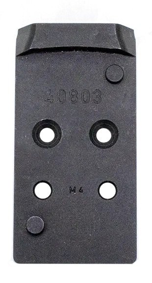 CZ 19231 P-10 Optic Plate Adapter Black Leupold Delta Point Pro Shield RMS/RMSc/SCS Holosun SCS 320