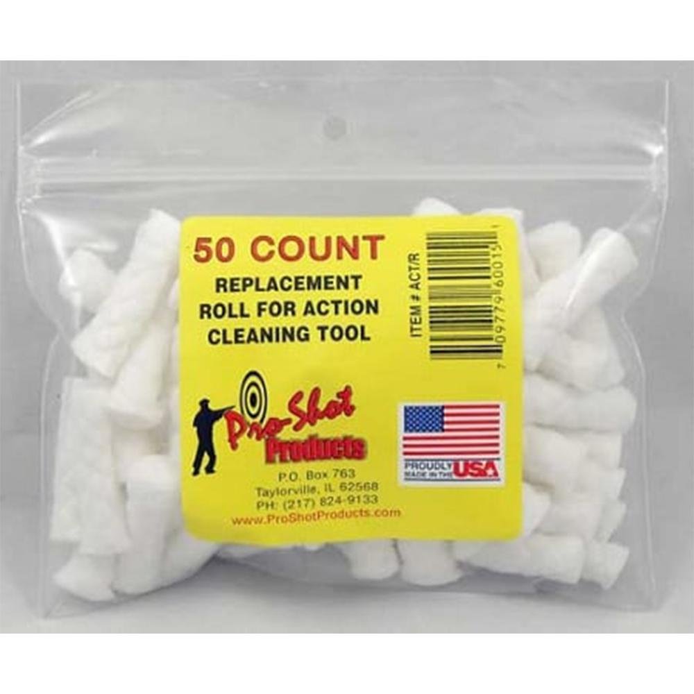 Pro-Shot Cleaning Kit Refills Action Cotton ACTR - Pro-Shot Products