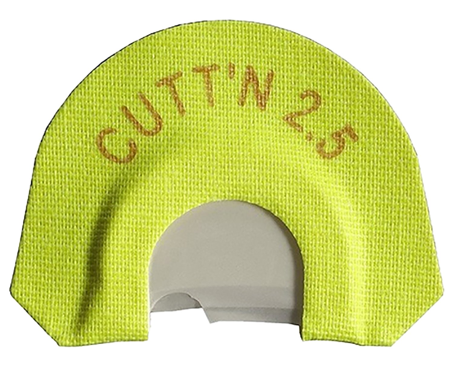 HS Strut Cuttn 2.5 Diaphragm Call Double Reed Attracts Turkeys Yellow - GSM Outdoors - TURKEY