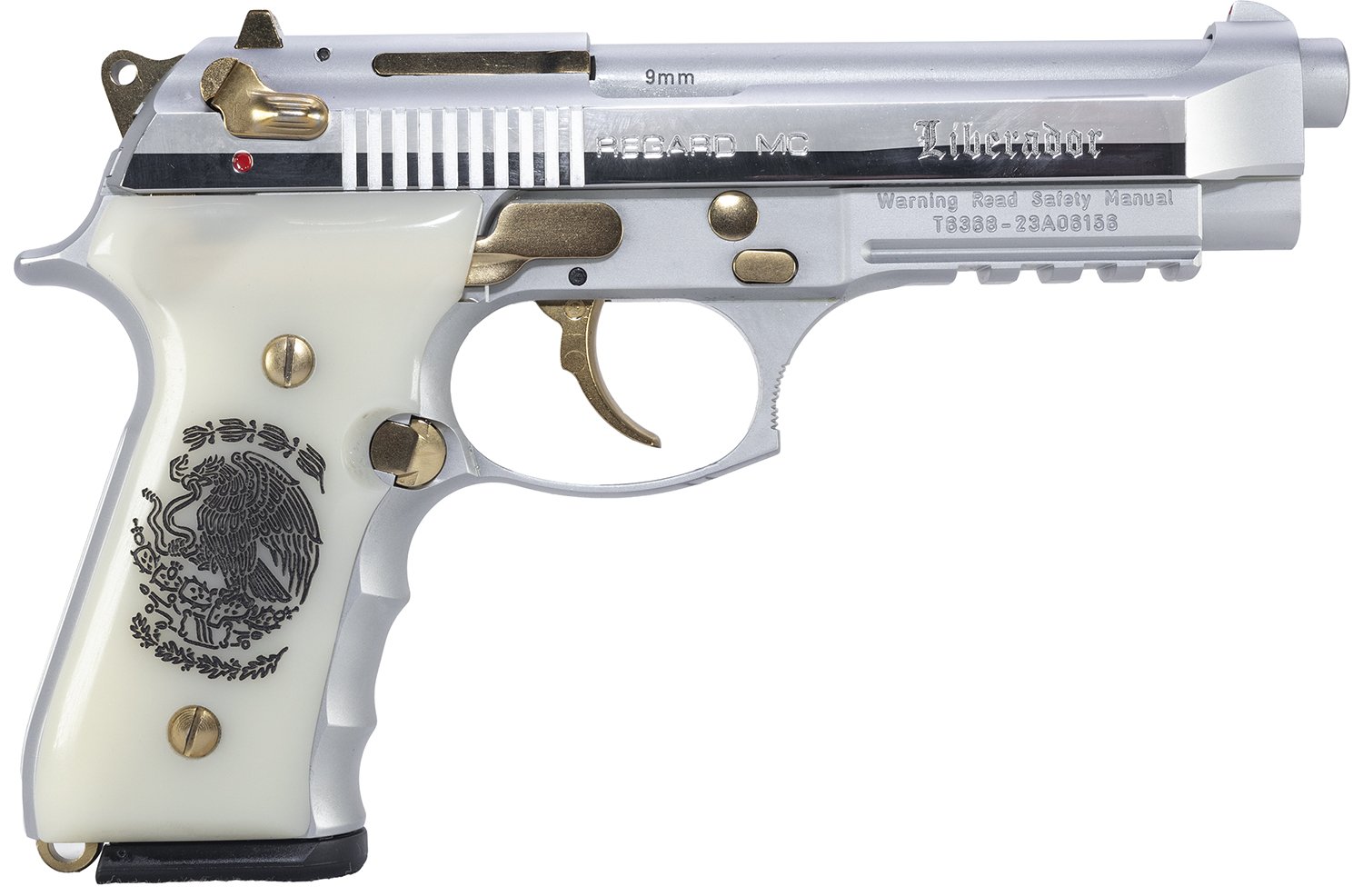 EAA Girsan 391089 Regard MC Liberador 9MM 18+1 SS Pistol 4.9" Barrel - EAA - 9mm