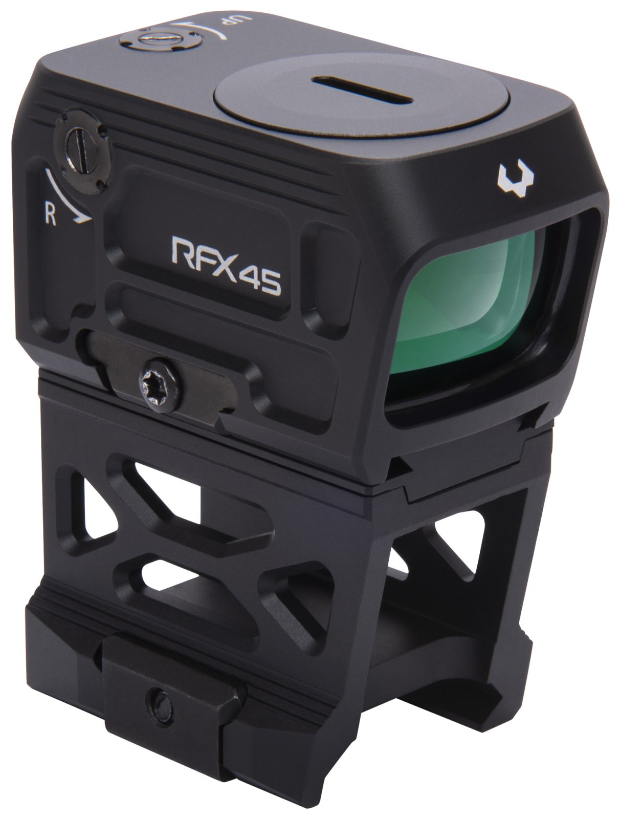 Viridian 9810052 RFX45 Pro Green Dot Sight 5 MOA 24x15.5mm Black Anodized
