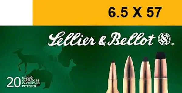 S&B SB6557A 6.5x57 131 Grain Ammunition 20 Rounds