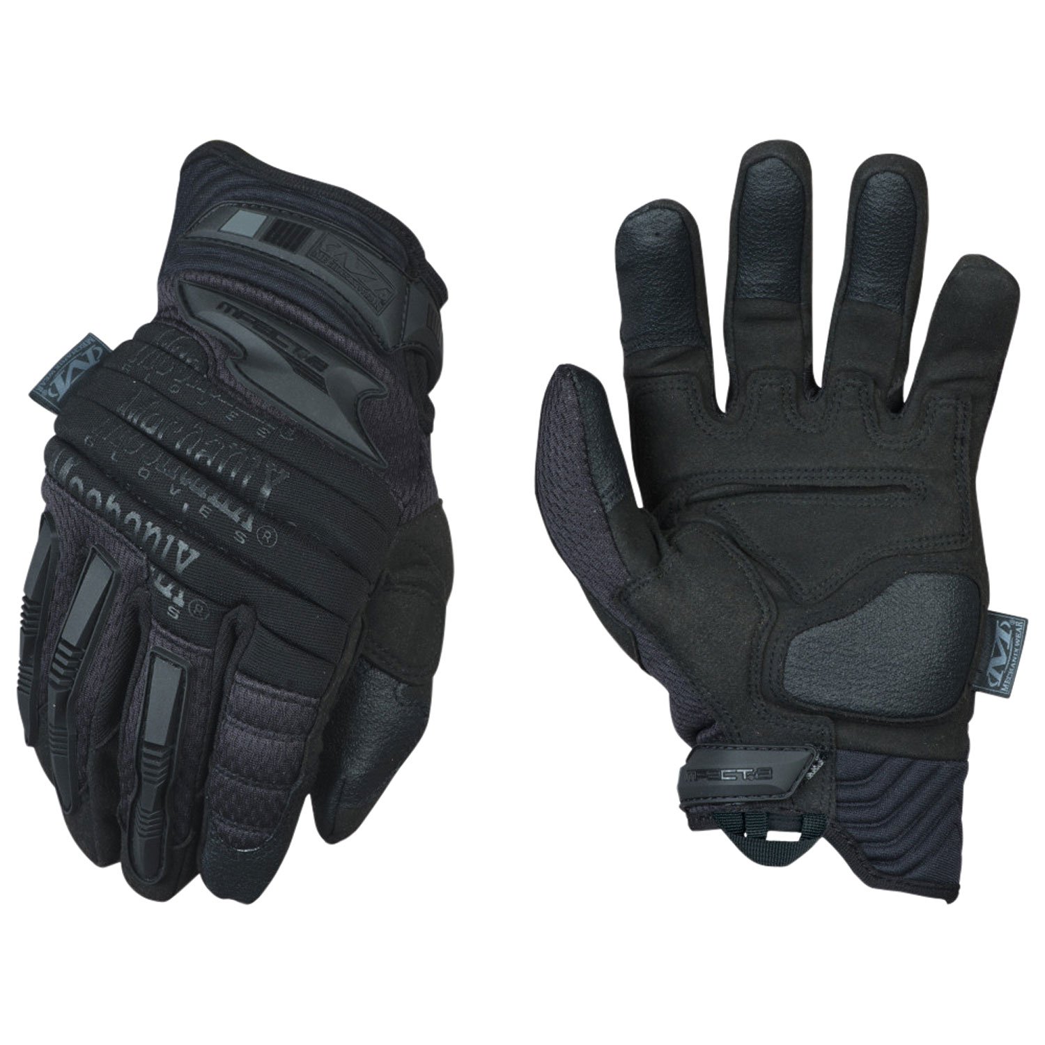 Mechanix Wear MP255009 M-Pact 2 Covert Black Medium Tactical Gloves