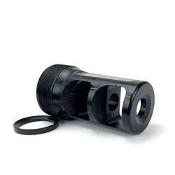 Barrett AM338 Muzzle Brake - Black Finish, High-Quality Accessory - Barrett