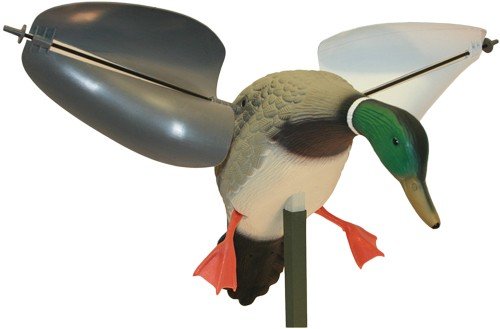 MOJO Outdoors HW7301 Wind-Powered Duck Decoy Mallard Drake