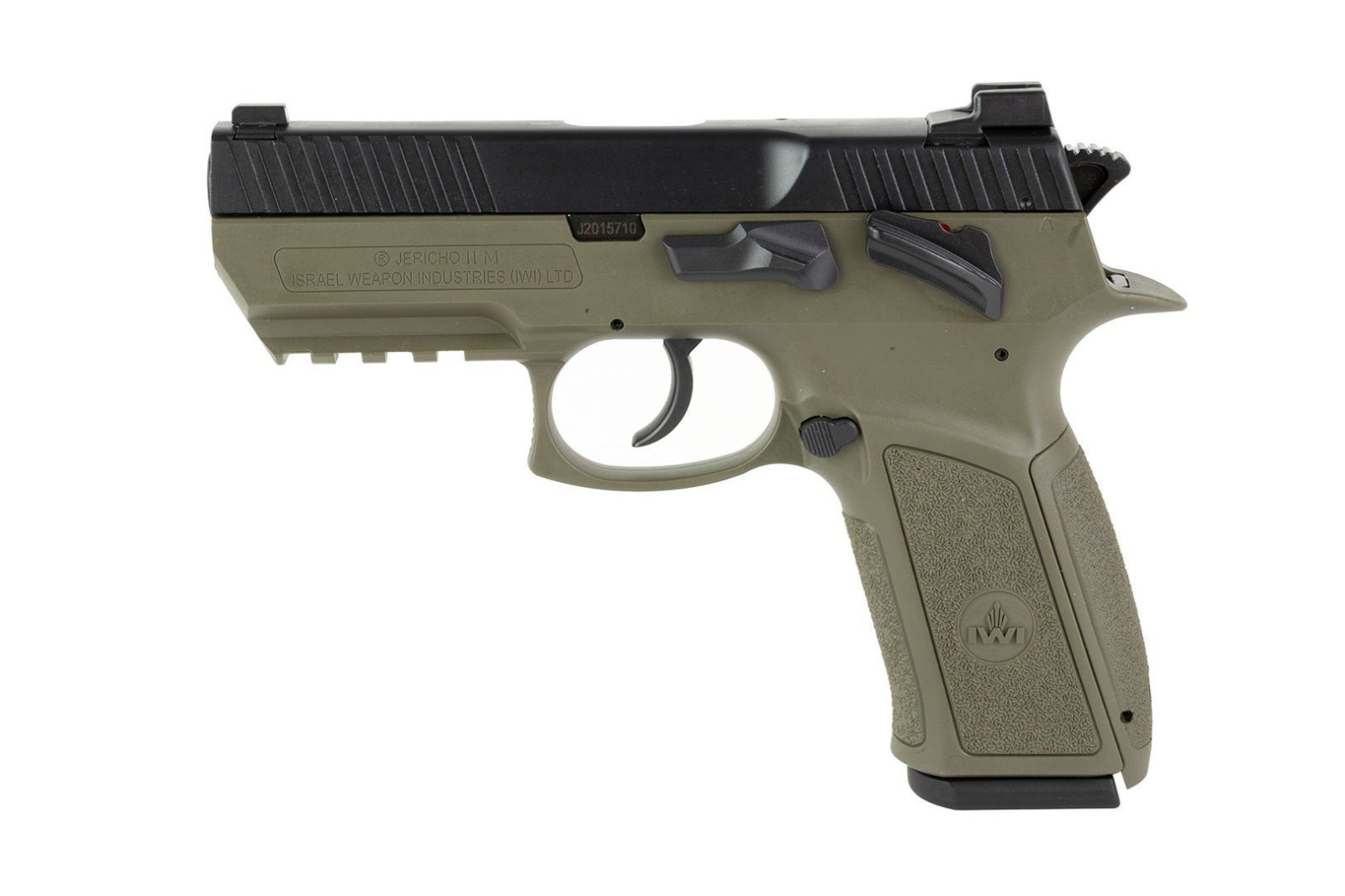 IWI Jericho 941 Enhanced 9mm Pistol OD Green 3.8" Barrel - IWI US - 9mm