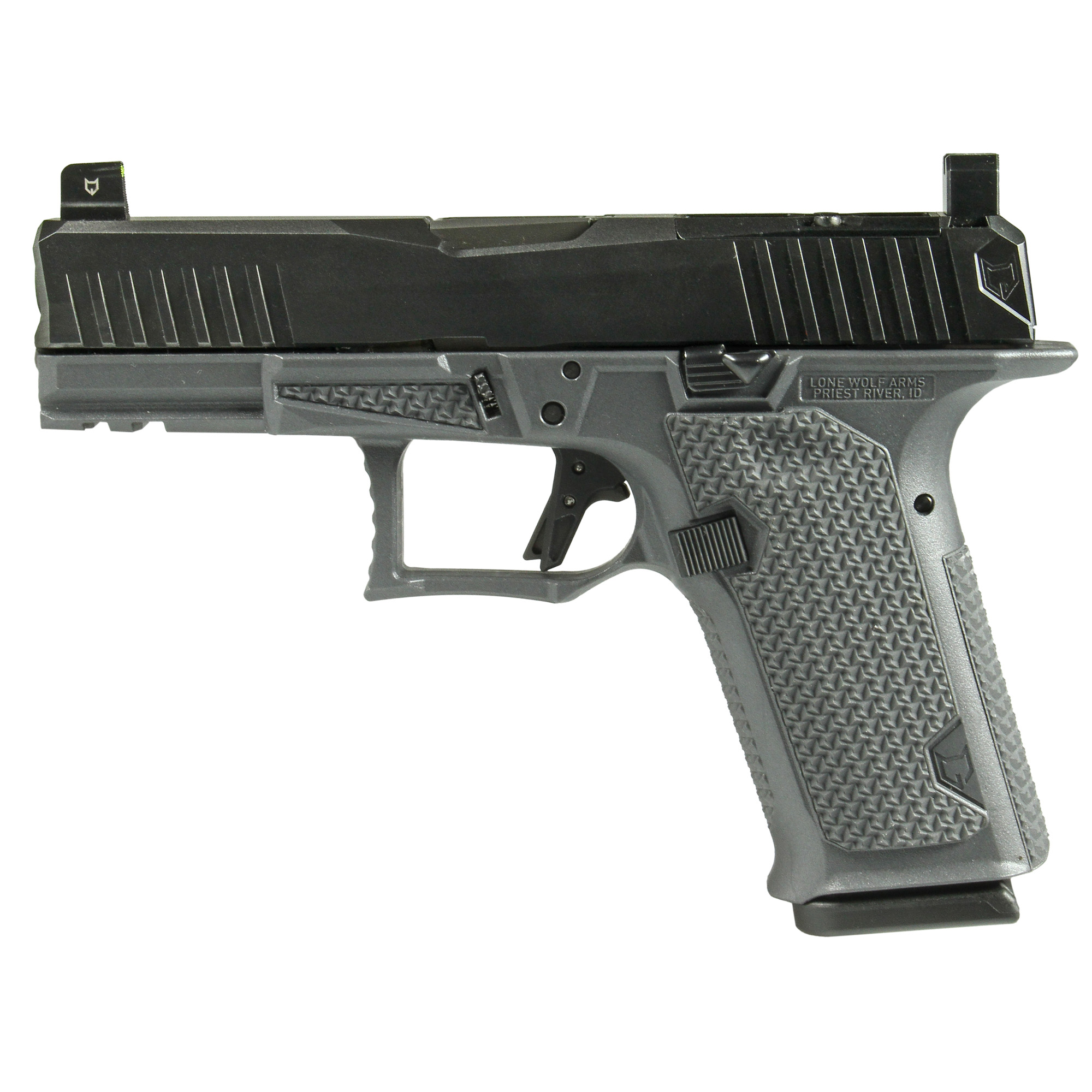 Lone Wolf Dusk 19 LWD-DUSK19 9mm 3.9" 15+1 Black/Gray Handgun