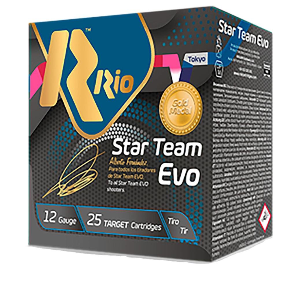 RIO STSP2885 Star Team Evo 12GA 2.75" 1oz #8.5 Shotgun Shells 25-Pack - Rio Ammunition