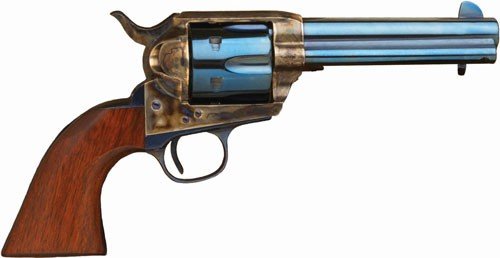 Cimarron P-MODEL .357 4.75" FS CC/CHARCOAL BLUED WALNUT