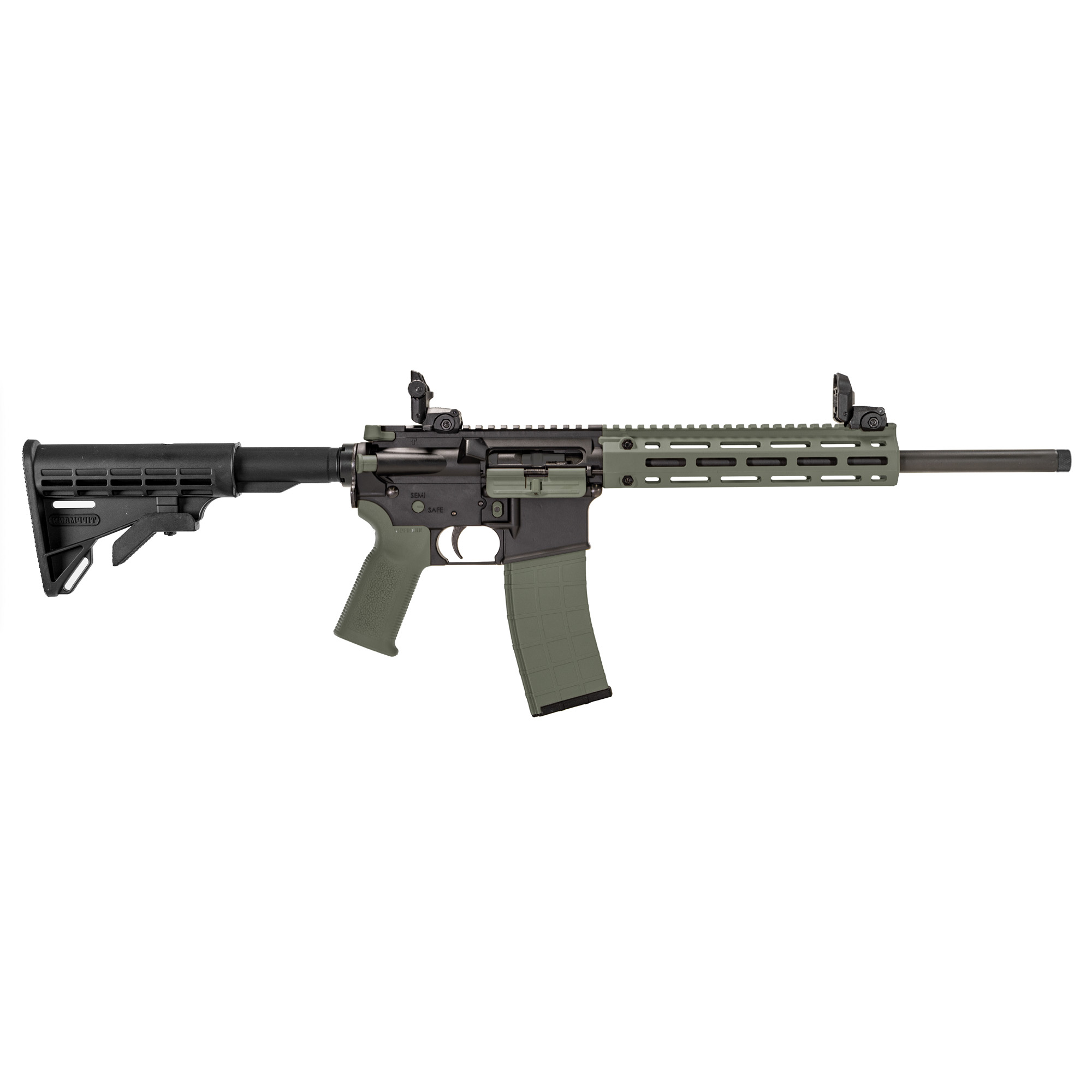 Tippmann M4-22 A101228 22LR Rifle, 16" Barrel, OD Green Accents, 25 Rd