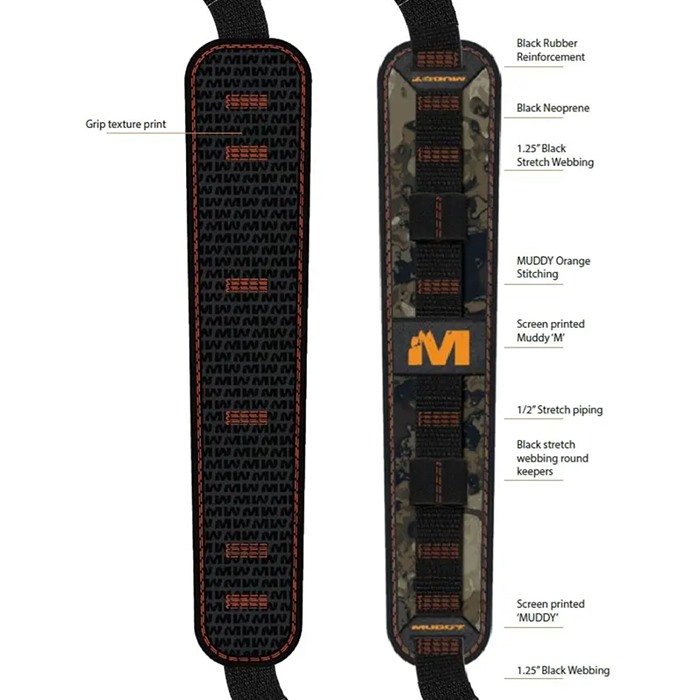 Buy GSM Outdoors MUD SMTRSL VCG Flex Comf Sling Tactical online