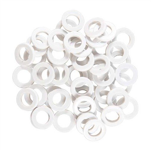 Buy Uncle Mikes Swivel Stud Spacers White 50 Pack online
