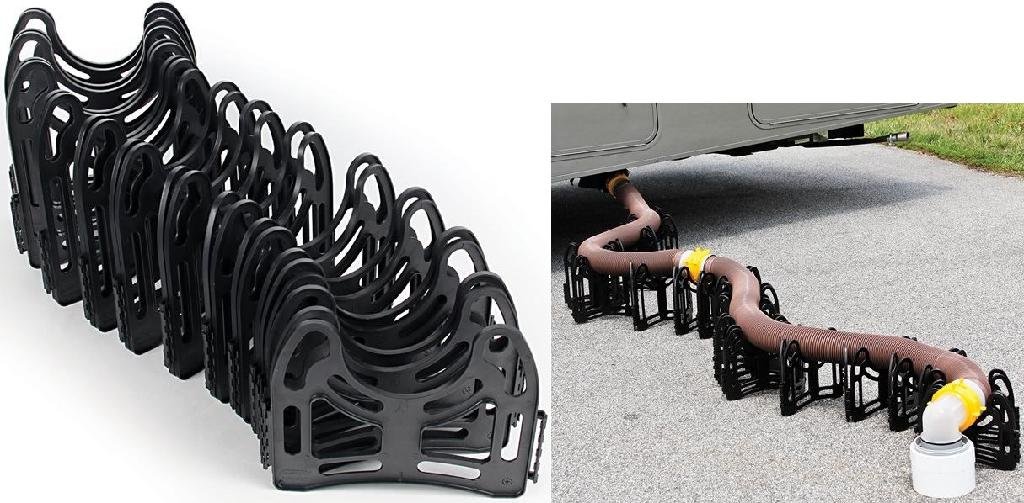 Buy CAMCO Sidewinder 10' Plastic Sewer Hose Support Deep Cradles online