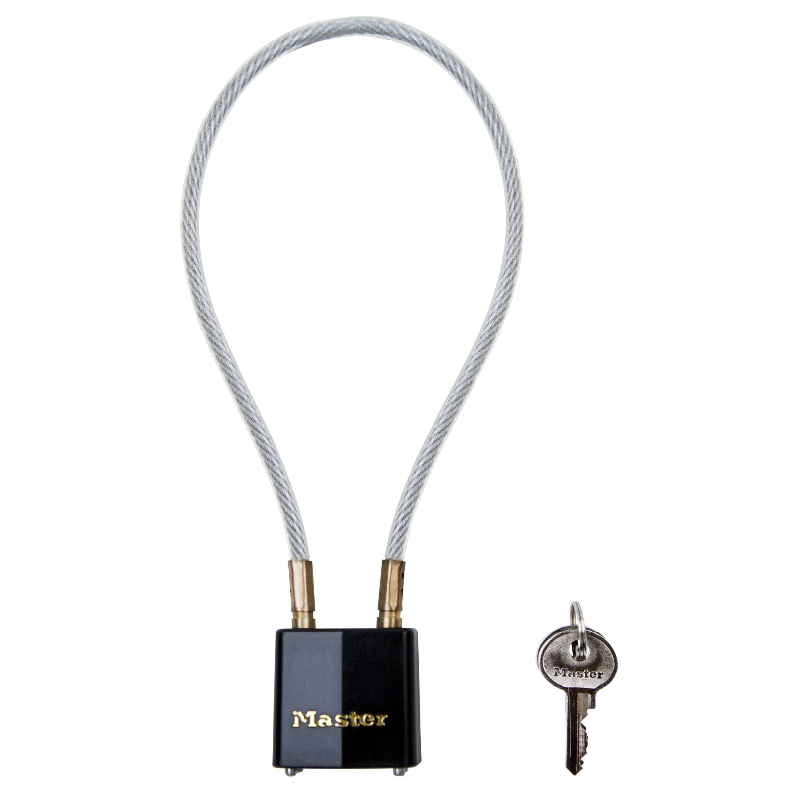 Master Lock 99DSPT Cable Lock 14 Inch Braided Steel Keyed Different