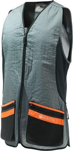 Beretta GT781T155309OIL Silver Pigeon EVO Vest Large Grey/Orange - Beretta
