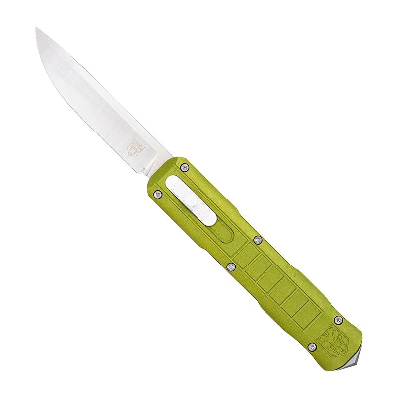 CobraTec CTRPTODGDNS Raptor 3.13" OD Green D2 Steel OTF Knife