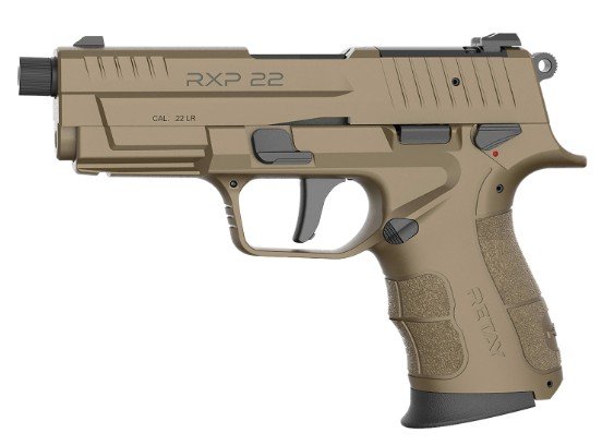 Buy Retay USA RXP22-BLK-FDES-13TH .22 LR RXP22 .22LR 4" TB OR Blk/FDE (2)13-rd online