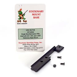 KEYSTONE SPORTING ARMS Crickett Stationary Blued Mount Base (031)