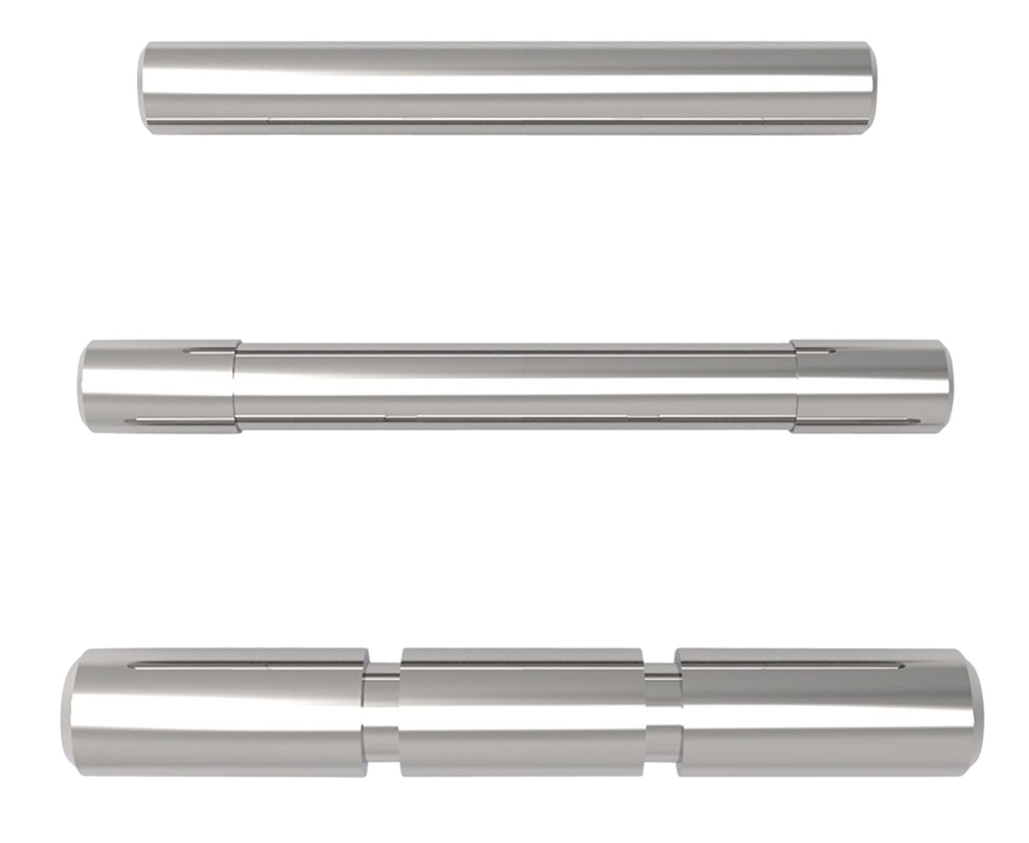 Cross Armory CRGPSSV 3 Pin Set Silver Steel for Glock Gen1-3 - Cross Machine Tool Company - 3 PIN SET