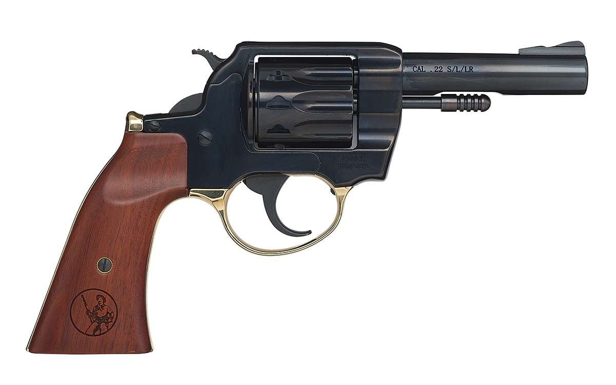 Henry H016GD Golden Boy 22 LR 10 Shot 4" Blued Steel Barrel Cylinder
