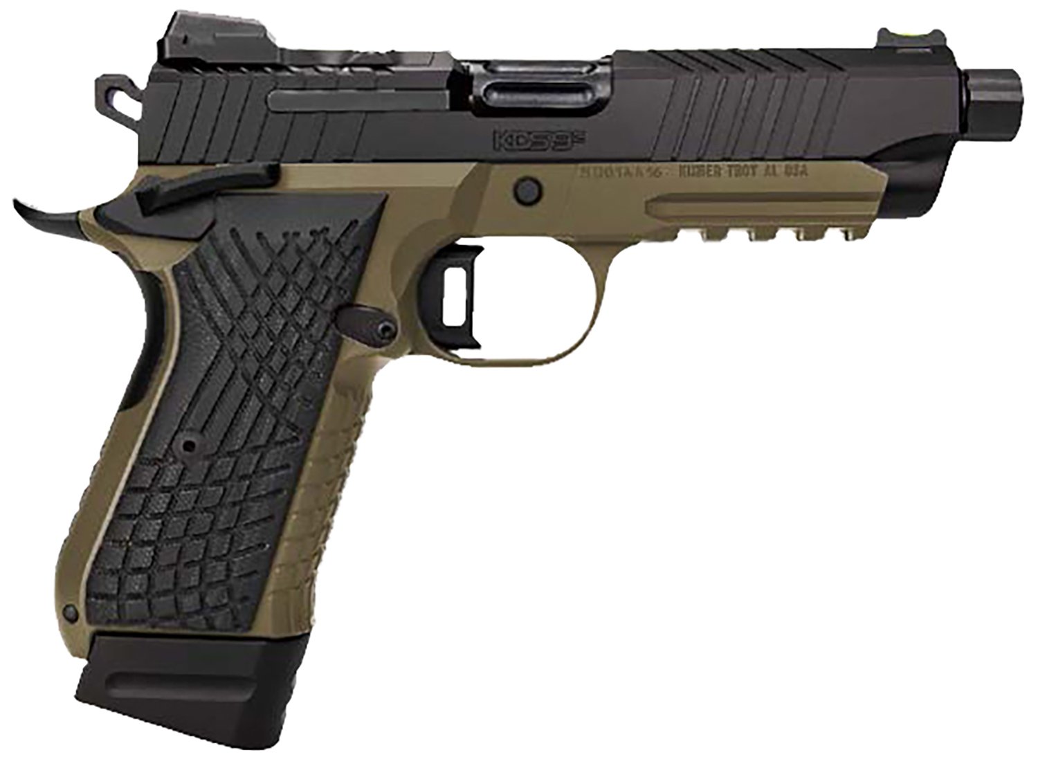 Buy Kimber 3100023 Kds9C 9mm FDE/Black 4.6" DLC TB Optic Plate Novak Sight online