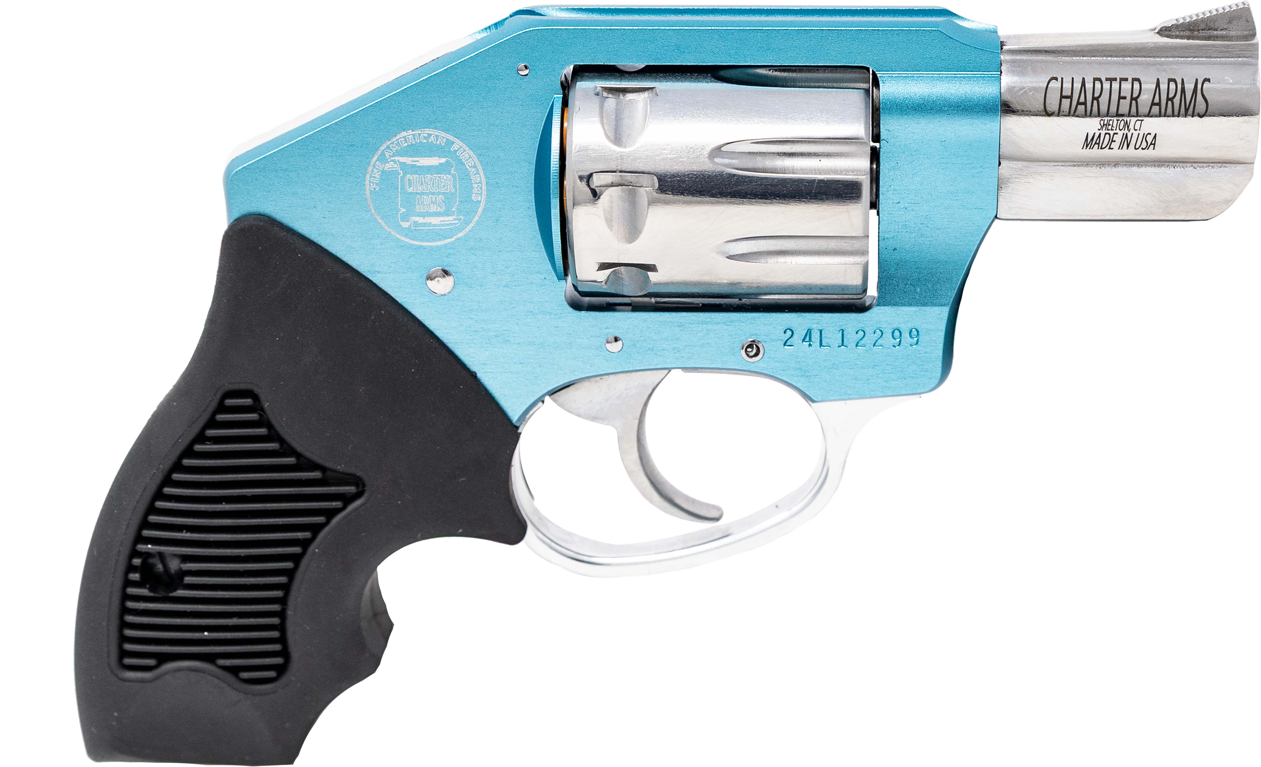 Charter Arms WALKER The Walker 22LR Concealed Hammer/ Shrouded Ejector Rod 8 2 Blue - Charter Arms - .22LR