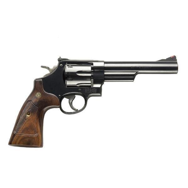 Smith & Wesson 57 Classic 41 Mag 6" Round Blued Wood Grip Revolver 150481
