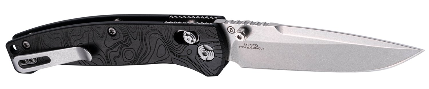 HOG 24457 MYSTO 3.4 CLIP PNT TUMBLED RICHLITE - Hogue - CLIP POINT