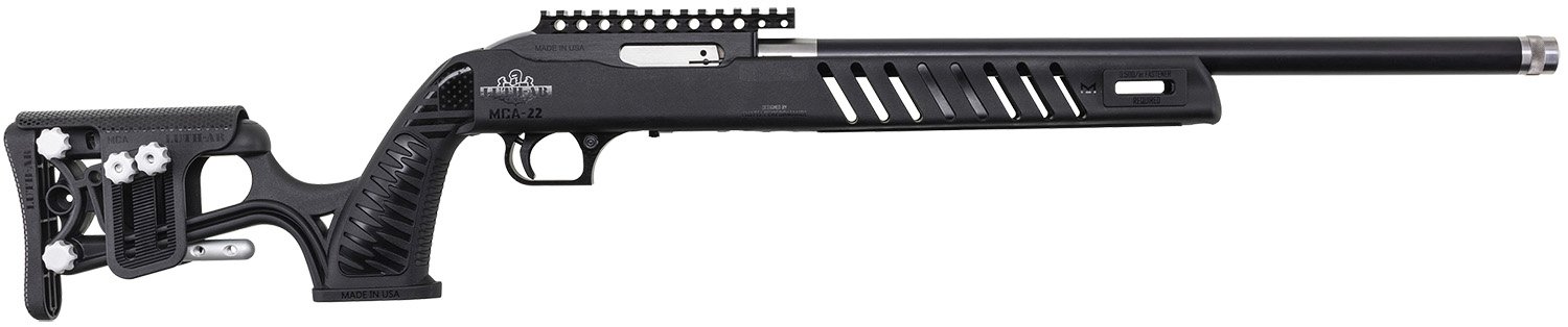 Magnum Lite SSL22UT SwitchBolt 22LR 18" LuthAR Black Rifle - Magnum Research - 22 LR