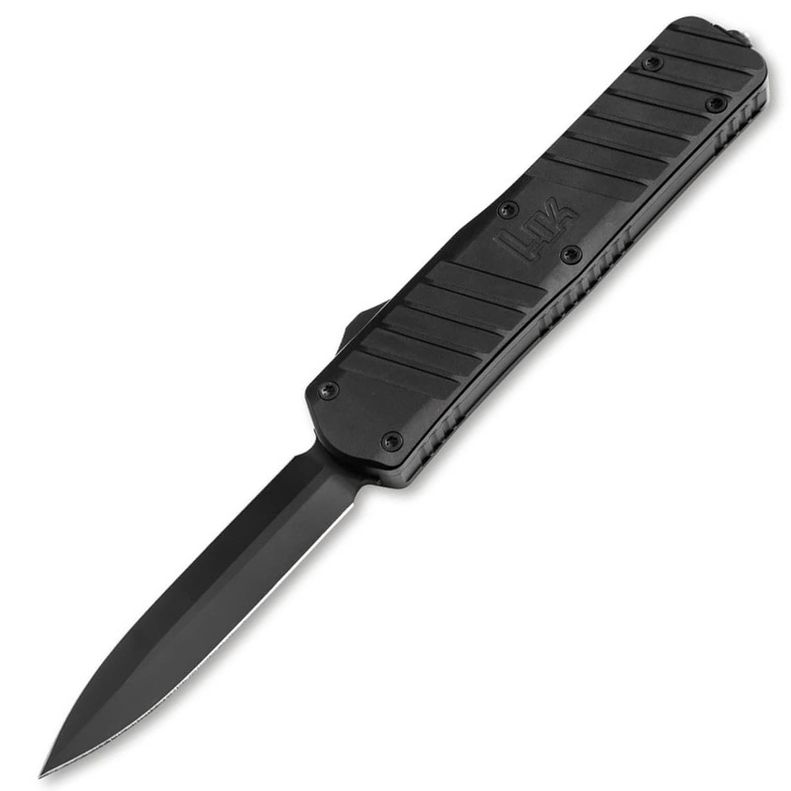 BOKER H&K SP02 DOUBLE EDGE PLAIN BLACK/ALUMINUM - Boker