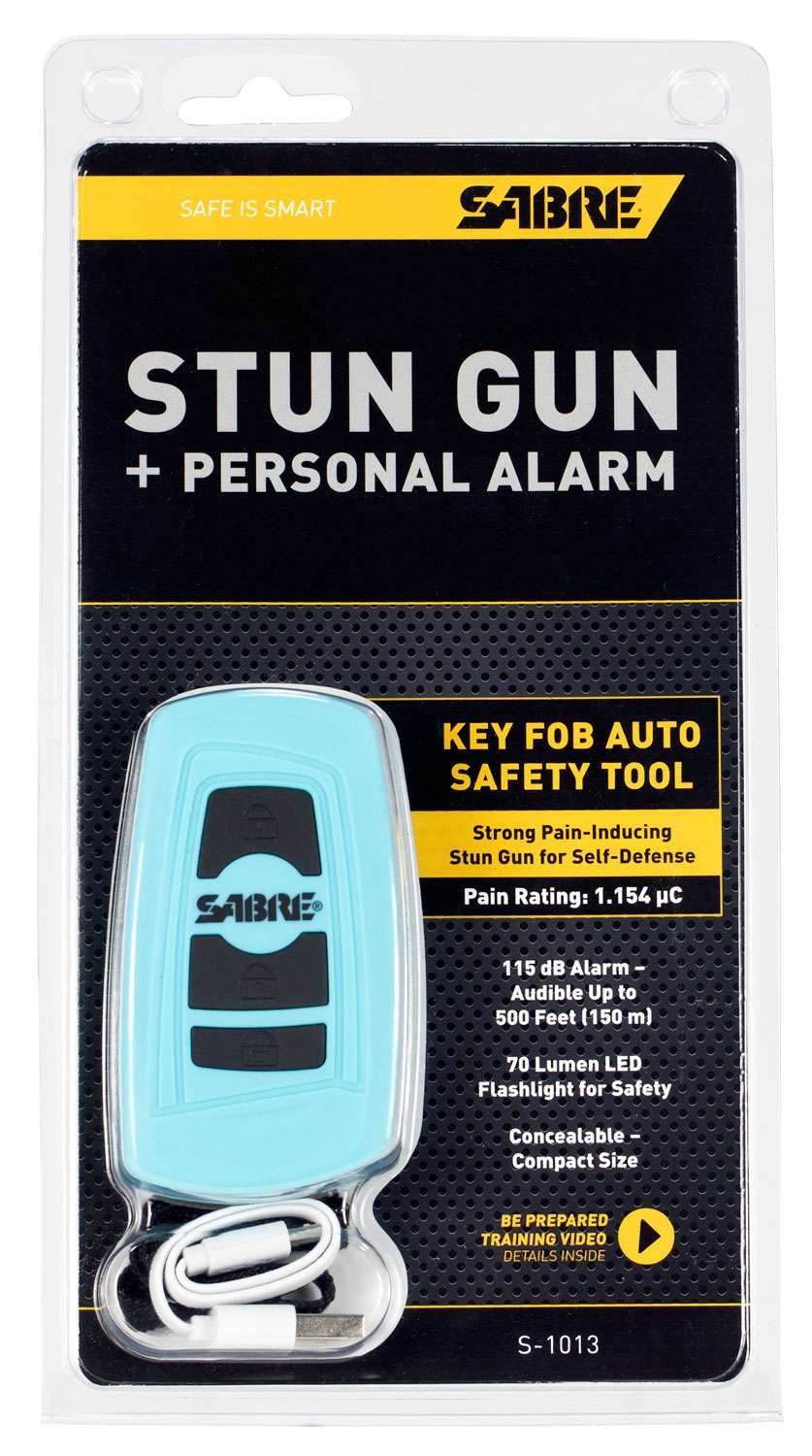 Sabre 1.154 uC Stun Gun Safety Tool Teal S1013TQ - SABRE