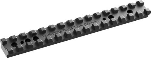 Audere NR0036 NATO Rail Tikka T3/T3X 0 MOA Black - Audere