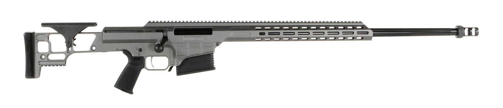 Barrett 18504 MRAD 338 Lapua Mag 26" 10+1 Tungsten Gray Cerakote Fixed - Barrett - 338 Lapua