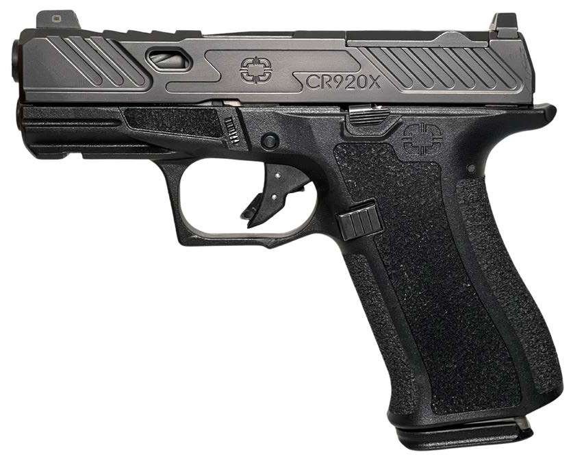 Shadow Systems SS-5012 CR920X Elite 9mm 3.4" 15rd Black Pistol - Shadow Systems - 9mm