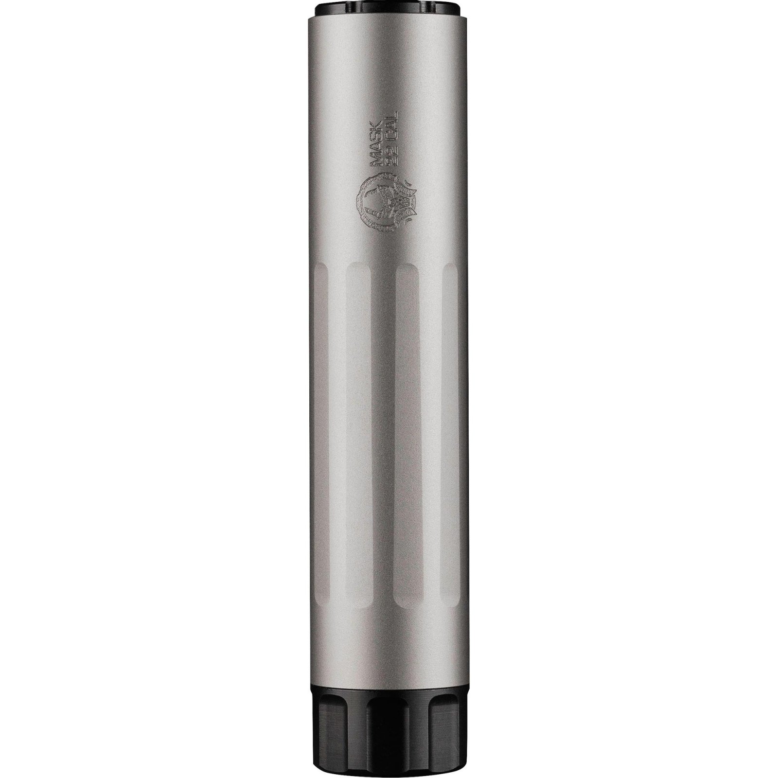 Dead Air DAA MASK22SIL .22LR Rimfire Suppressor 17-4PH Titanium Silver - Dead Air - 22 LR