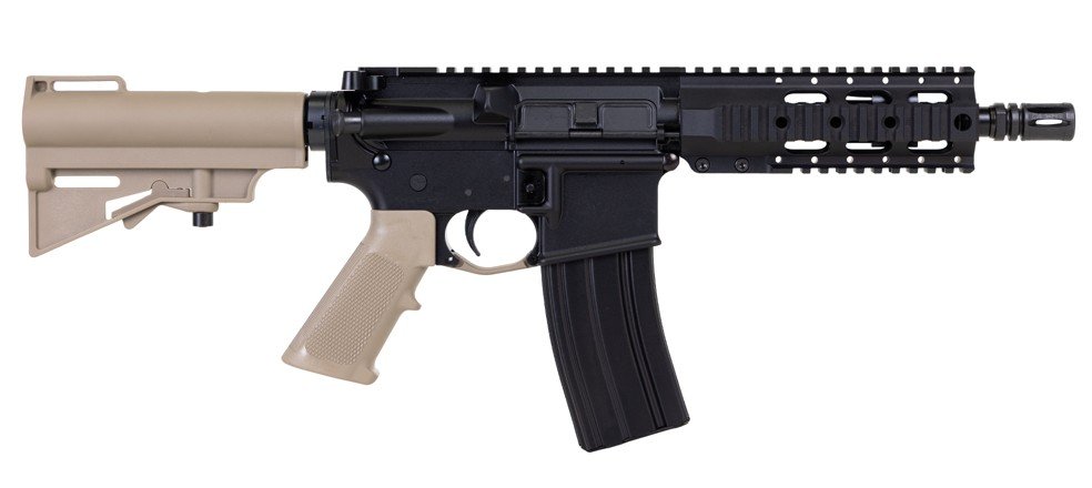 DPMS KITTY KAT 300 BLACK OUT 7.5IN BARREL QUAD RAIL CAR BRACE FDE DP51655227753 - DPMS - 300 Blackout