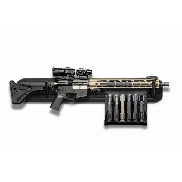 Tactical WALLS MIDMOD RAIL RACK W/MAG PACK HANGER FOR AR-15 - Tactical Solutions
