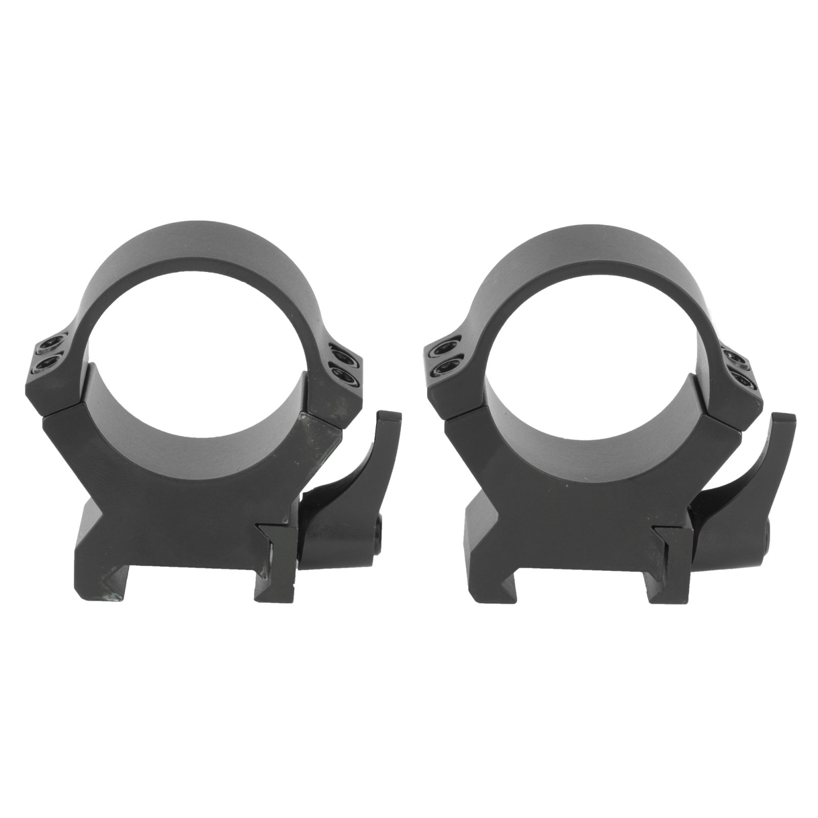 Leupold QRW2 30mm High Steel Scope Ring Matte Black - Leupold & Stevens - 30MM
