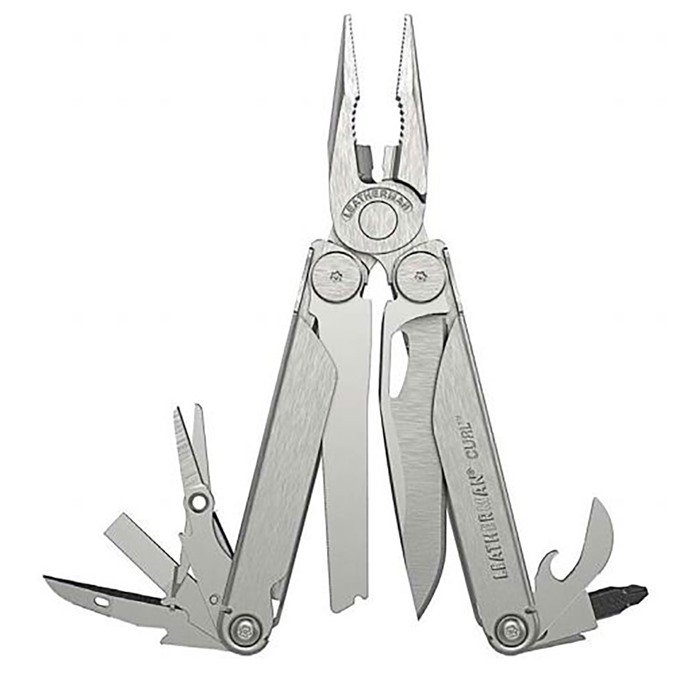 Leatherman 832930 Curl Multitool Stainless Steel 15-in-1 - Leatherman