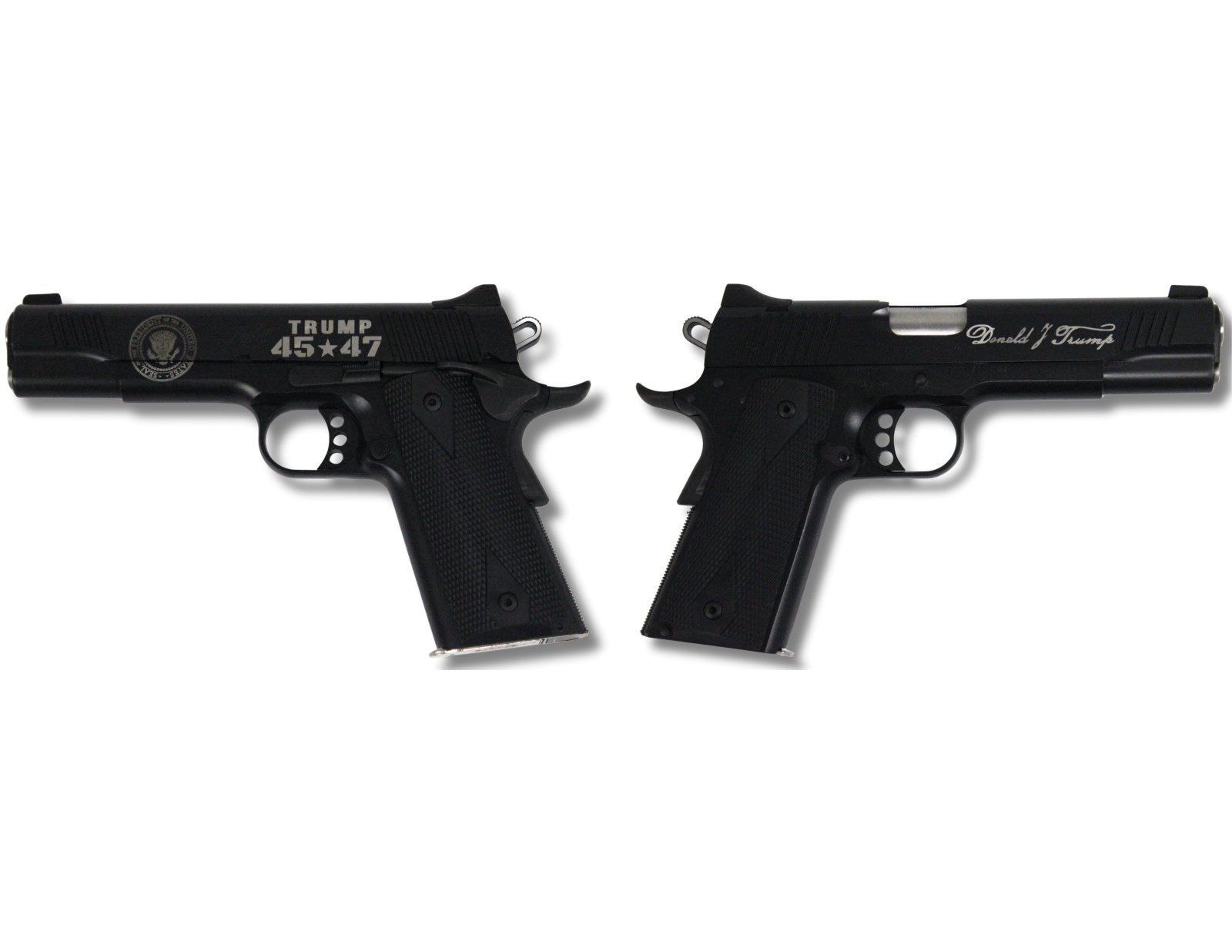 KIMBER CUSTOM LIBERTY TRUMP 45/47 1911 5" 45ACP BLACK 1-7RD MAG