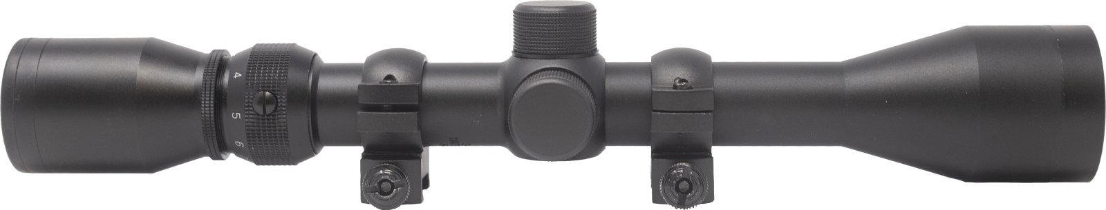 Weaver WEA849900 Multi-X 3-9x40 Scope Dual X Reticle Black 1in Rings