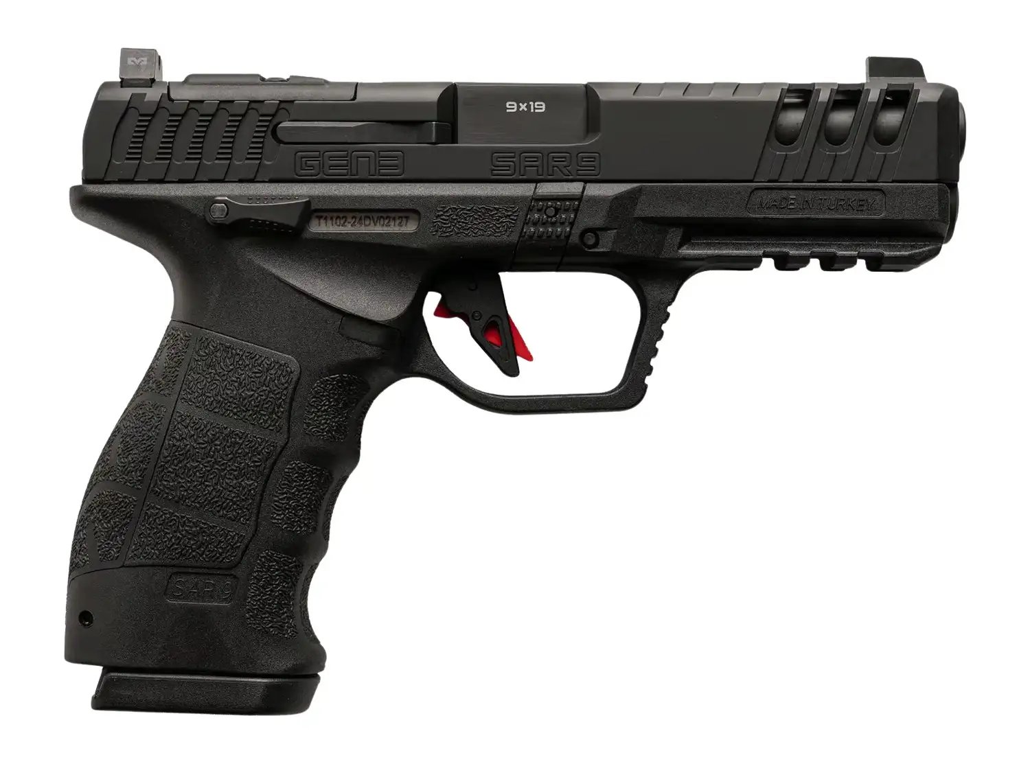 SAR USA SAR9G3BL10 SAR9 9MM 10+10 BLK - SAR