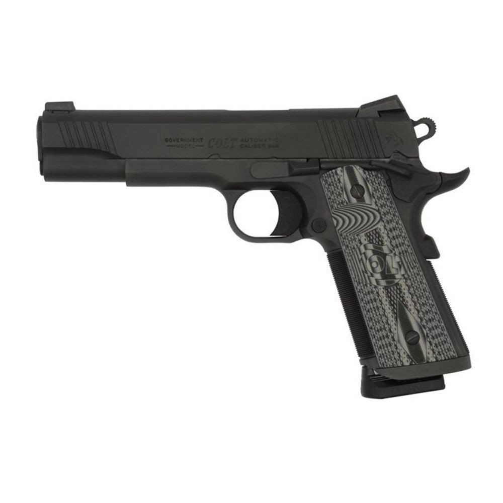 Colt 1911 Ccu 9Mm 5 in Black Pvd 91 Single Action G10 Grips - Colt - 9mm