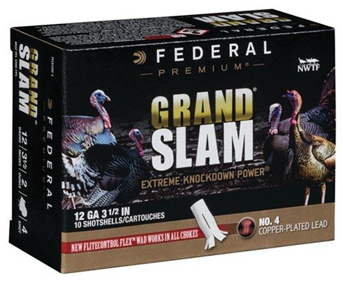 Federal PFCX139F4 12 Gauge 3.5 in 2 oz #4 Shot 10 Rounds Action Type - Federal Premium Ammunition - 12 GAUGE