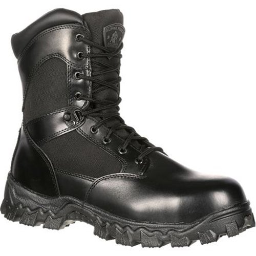 Buy Rocky Alpha Force Zipper Waterproof Public Service Boot online
